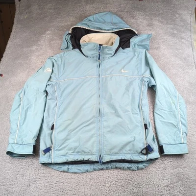 Chaqueta vintage Nike ACG para mujer L (12-14) azul capa exterior 3 Y2K años 90 Gorpcore Foto 1 de 4
