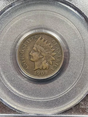 PCGS VF30 1909 S INDIAN HEAD CENT VERY NICE COLOR KEY DATE - Image 1 of 3