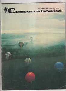 The Conservationist September October 1977 Hot-Air Balloons, Trapping, Cottontai - Imagen 1 de 2