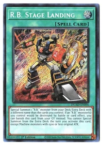 R.B. Stage Landing (Secret Rare) DUAD-EN096 Duelist's Advance 1st Edition - Picture 1 of 1
