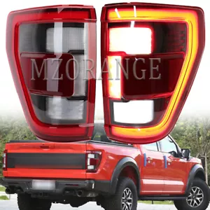Freno de luz trasera LED izquierdo y derecho con punto ciego para Ford F150 Raptor 2021-2023 - Imagen 1 de 11