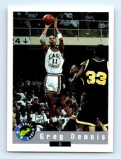 1992-93 Classic Draft Greg Dennis East Tennessee State Buccaneers #85