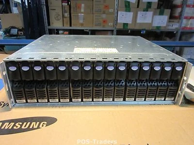 EMC CLARiiON Dell 4GB 15-Bay Hard Drive Storage Array KTN-STL4 CX TR651 EX HDD - Bild 1 von 4