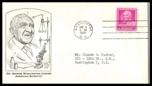 1948 George Washington Carver Sc 953-15 FDC with Fidelity cachet (13 - Picture 1 of 1