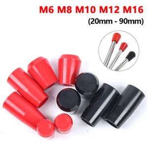 M6 - M16 Plastic Handle Hydraulic/Tractor Tools Lathe digger Knob Lever 20-90mm - Picture 1 of 31