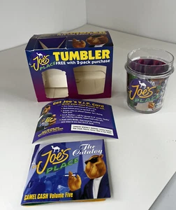 Joe Camel 1990's Vintage Collectors Edition Rare Tumblers In Box Rare | Cup Mug - Picture 1 of 4