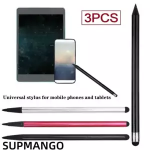 Portable 2 in 1 Universal Touch Screen Pen Capacitive Stylus For Mobile Phones T - Picture 1 of 7