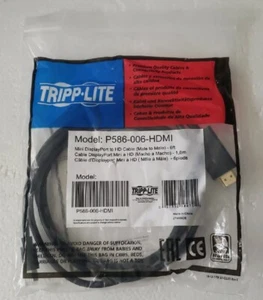 "Tripp Lite P586-006-HDMI Tripp Lite Mini DisplayPort to HDMI Cable Adapter - Bild 1 von 6