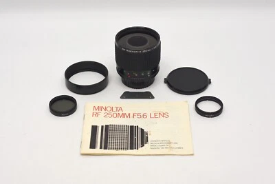 Minolta 250MM F5.6 RF ROKKOR-X MIRROR LENS - Excellent Condition - "Donut-Bokeh" - Image 1 of 4