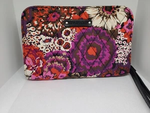 Vera Bradley ""Palisander"" Geldbörse mit Reißverschluss und Armband NEU - Bild 1 von 3