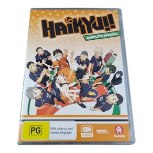Haikyu - Complete Season 1 - DVD Region 4 PAL - 4 Discs - Japanese Anime - Picture 1 of 3