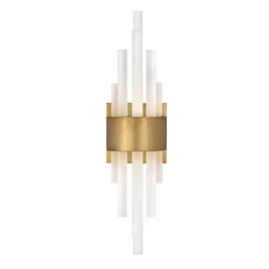 Fredrick Ramond Trinity LED Light Wall Mount, Heritage Brass - FR46102HBR - Picture 1 of 1
