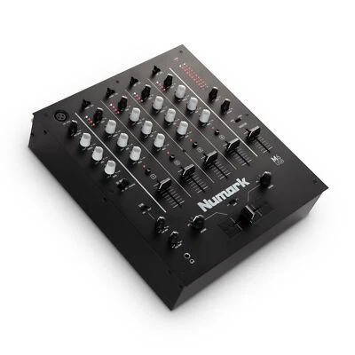 Numark M6 USB - 4-Channel DJ Mixer with Built-In Audio Interface, 3-Band EQ, ... - Image 1 of 4