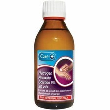 Care 200ml 9% 30 Vols Hydrogen Peroxide Solution