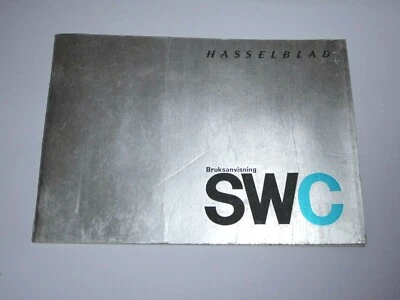 Hasselblad SWC Instruction Manual  - Image 1 of 3