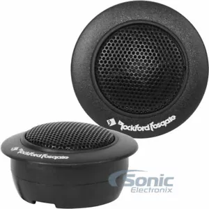 Rockford Fosgate R1T-S Prime Series 80W 1" Mylar Balanced Dome Car Tweeters - Picture 1 of 8