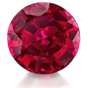 Lab Grown Ruby Round 9mm Wholesale Lot of 10 Gemstones - Picture 1 of 1