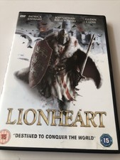 Lionheart✨DVD, 2012✨Patrick Stewart✨Cert 15, Region 2🇬🇧