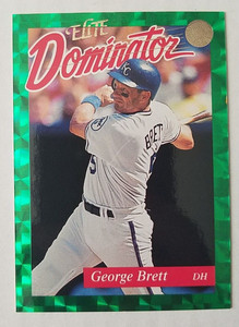 George Brett  1993 Donruss Elite Dominators /5000 Royals 15 of 20 A5