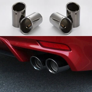For Toyota Camry SE XSE 2018-2023 Black Rear Exhaust Muffler Tip Tail Pipe Cover - Picture 1 of 8