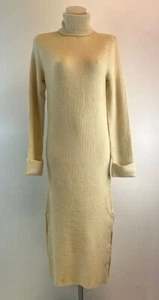 Ladies New Midi Jumper Dress With Splits Size 8-18 - Picture 1 of 9