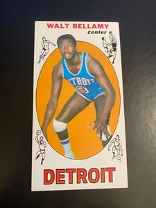 Baloncesto Topps 1969-70 #95 Walt Bellamy (RC)!! ¡¡BIEN CENTRADO!! ¡ENVÍO DE $1!! - Imagen 1 de 2