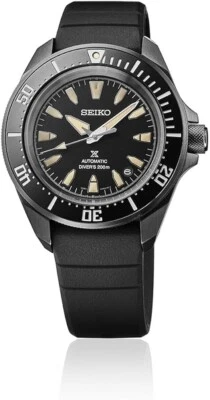 Seiko Prospex 41.7mm Automatic Men's Diver Watch (Black Band) - Image 1 of 4