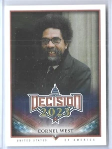 AWESOME 2023 DECISION UPDATE ~ CORNEL WEST CARD #233 ~ HARVARD / PRINCETON GRAD - Picture 1 of 2
