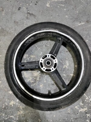 2001-2005 SUZUKI GSXR 600 750 01-04 GSXR 1000 OEM ARO DA RODA DIANTEIRA DANIFICADO/DOBRADO - Imagem 1 de 4