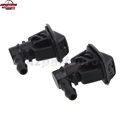 2x Boquilla de chorro de pulverización para limpiaparabrisas para Jeep Wrangler JK 2013 2014 2015 Foto 1 de 4