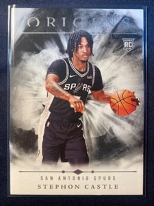 2024 Origins #75 Stephon Castle RC San Antonio Spurs Rookie (ROY) - Bild 1 von 1