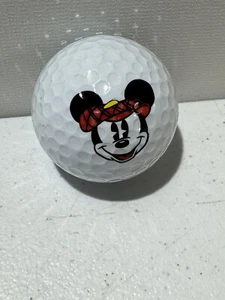 MICKEY MOUSE FACE LOGO GOLF BALL DISNEY COLLECTORS CLUB DE GOLF - Picture 1 of 3