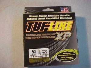 NEWTUF-LINE XP Treccia (50 libbre test / 200 iarde / VERDE) Lenza da Pesca - Foto 1 di 4