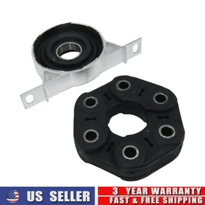 Junta de disco flexible mejorada para BMW 328d 328i + soporte central del eje de transmisión con rodamiento Foto 1 de 4