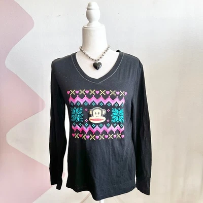 Paul Frank For Target Top 2012 Y2K 2000s Indie Sleaze Tumblr Grande  Foto 1 de 4