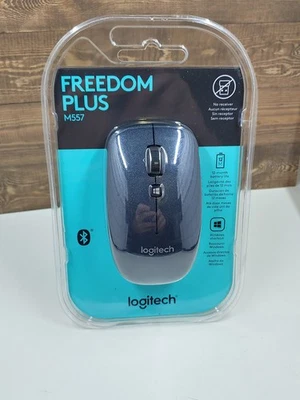 Logitech Ratón Inalámbrico Bluetooth M557 Freedom Plus - NUEVO SELLADO Negro Foto 1 de 4