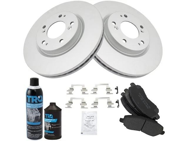 Kit de pastillas de freno delanteras y rotor para Dodge Avenger 2008-2014 2009 2010 2011 DG963RV Foto 1 de 1