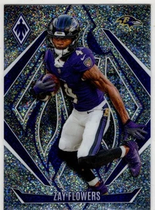 2024 Panini Phoenix International Football Zay Flowers No. 150 Baltimore Ravens - Bild 1 von 2