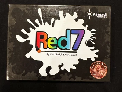 Карточная игра Red7 Asmadi Games Red 7 ASI 0050 семейная быстрая игра - Изображение 1 из 2