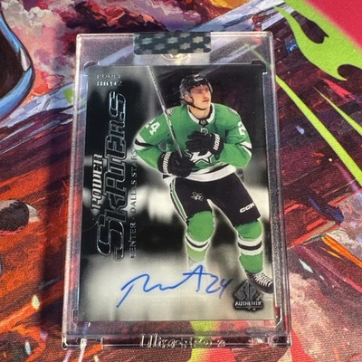 2024-25 Upper Deck Clear Cut Roope Hintz 2000-01 SP Authentic Power Skaters Auto - Image 1 of 2
