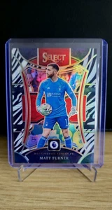 2023-24 Panini Select Premier League Mezzanine Matt Turner #179 Zebra Prizm /25 - Picture 1 of 2