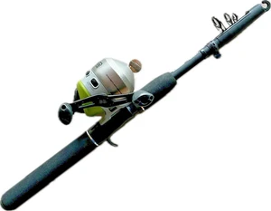 ZEBCO 33 Adventure 5’6” Telescopic Spincast Combo w 4.1:1 Gear Ratio Bite Alert - Picture 1 of 4