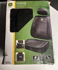 John Deere Deluxe Vinyl Sideless Seat Cover with Head Rest / OPEN BOX NEW - Bild 1 von 6