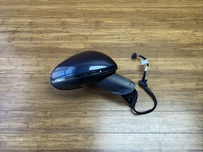 Espejo retrovisor lateral delantero derecho azul M5X fabricante de equipos originales Porsche Macan S 95B 2015-2018 Foto 1 de 4