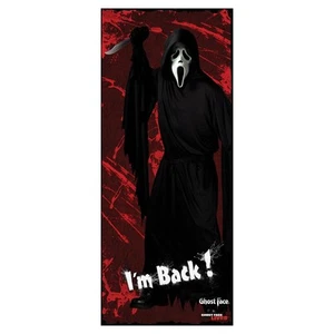 Ghost Face Door Cover Halloween Decor - Picture 1 of 3