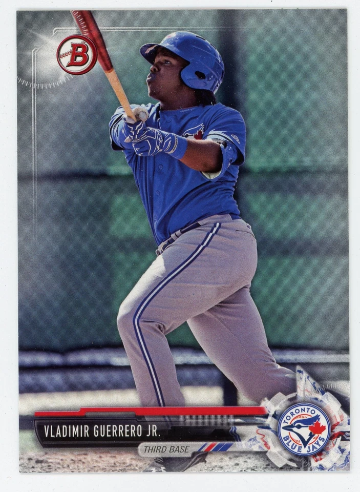 Bowman Draft Prospect 2017 novato Vladimir Guerrero Jr #150 Blue Jays Foto 1 de 1