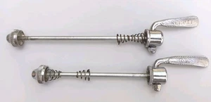 Nervex Serrages Rapides Av/Ar Skewers Old Bicycle Vélo Vintage Rétro France  - Picture 1 of 9