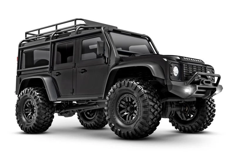 TRAXXAS TRX-4M LR Defender 4x4 schwarz 1/18 Crawler RTR / TRX97054-1-BLK - Bild 1 von 1