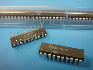(1) Controladores/receptores de línea RS-232 mejorados Sipex SP233AEP SP233A de 20 pines PDIP NOS - Imagen 1 de 1