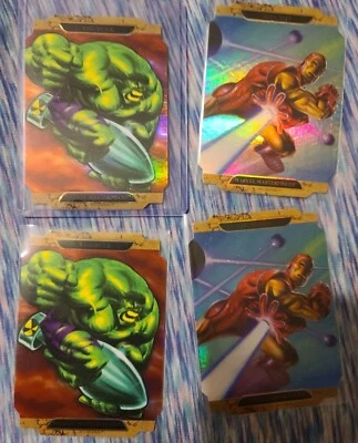 2008 Marvel Masterpieces IRON MAN #Iron Man A Die-Cut Foil - Image 1 of 4